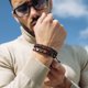 thumbnail image 2 of Pulsera GT collection Ojo de Tigre Rojo 18,5‑23 cm, 2 of 8