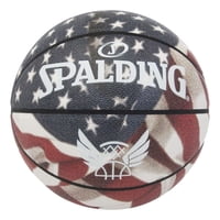 Spalding - Balón Basketball Trend Stars Stripes Tamaño 7 Usa