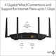 thumbnail image 4 of Router WiFi 6 NETGEAR Nighthawk RAX43 AX4200 para 2500 pies cuadrados, 4 of 4