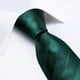 thumbnail image 3 of Corbata verde esmeralda formal hombre paño y colleras Modelo Emerald, 3 of 6
