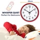 thumbnail image 2 of Reloj de pared silencioso con movimiento Komatsu, adecuado para estudio, cocina y dormitorio., 2 of 5