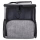 thumbnail image 1 of Travel Cosmetcis Bag Cremallera Colgante Malla Estuche De Tren Cosmético Para Mujer Hombre Gris, 1 of 3