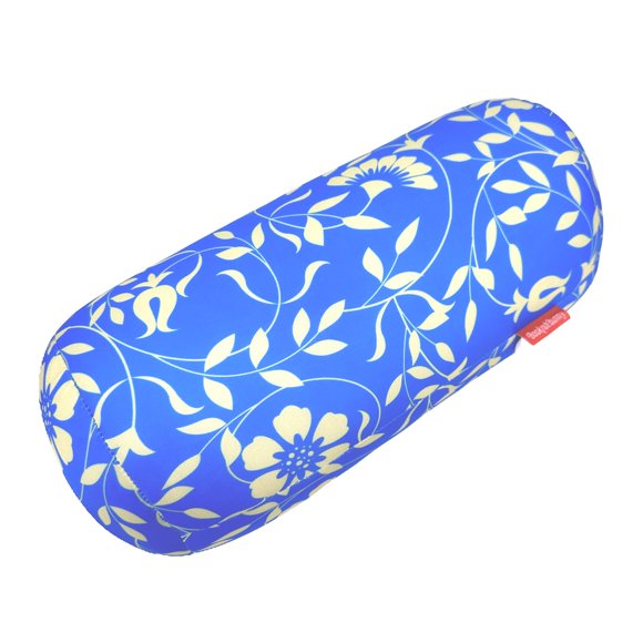 Almohada cilíndrica de microesferas Bookishbunny 13" x 7" (GoldFlower)