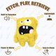 thumbnail image 3 of Juguete de Peluche HUGEME Monster Chirriante Amarillo para Perro, 3 of 9