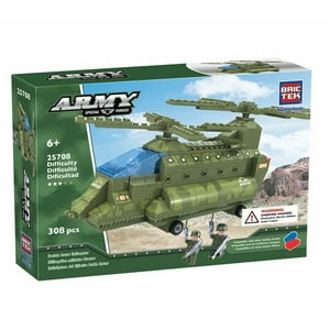 Brictek - Army Double Rotor Helicopter