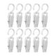 thumbnail image 3 of 10 Uds. Clips Giratorios Para Lavandería, Pinzas Portátiles Para Ropa De Viaje Para Pantalones, Calcetines, Sombreros, Color Blanco, 3 of 3