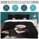 thumbnail image 5 of Tokyo Ghoul Anime Home Bed 3-piece Set Classic Japanese Anime Polyester Wash Student Dormitory Set, 5 of 5