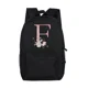 thumbnail image 1 of Personalized Girls School Bags Custom Letter with Name Print Backpack Kindergarten Children Schoolbag Teenage Kids Daypack Gifts, 1 of 3