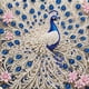 thumbnail image 1 of Kit de Arte con Diamantes DIYBEADDOT 30x30 cm Pavo Real Perla, 1 of 7