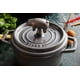 thumbnail image 2 of Pomo STAUB Animal Cerdo de acero inoxidable para cocottes, 2 of 3