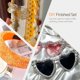 thumbnail image 3 of Cuentas de Manualidades MYYKO 60 g Naranja Citrino – Cristales y Perlas, 3 of 7