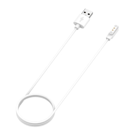 Magideal - Cable De Carga Usb De 1M Para Ruido Reemplazo Flexible, Fácil De Transportar, Protección Contra Cortocircuitos Incorporada Blanco