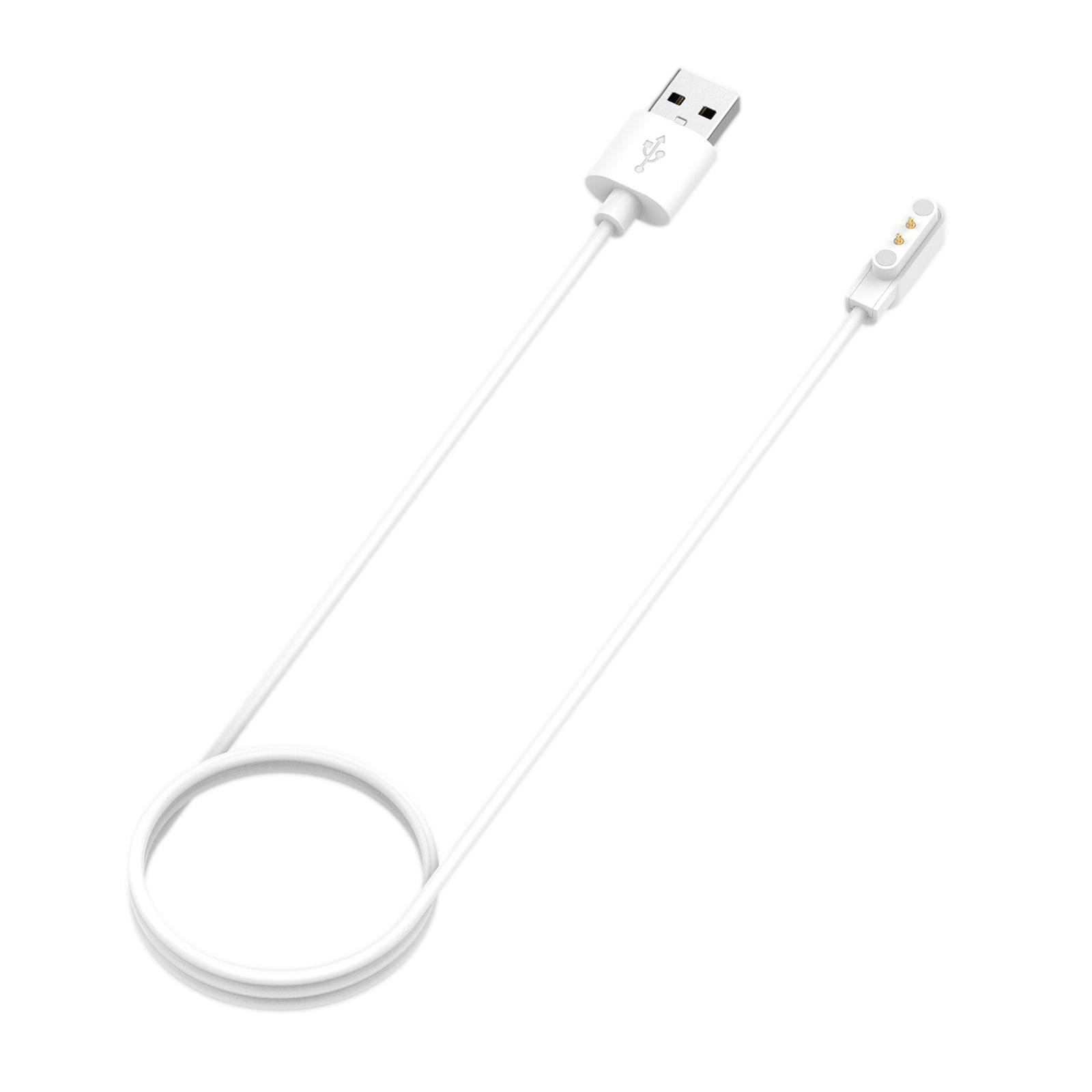 Magideal - Cable De Carga Usb De 1M Para Ruido Reemplazo Flexible, Fácil De Transportar, Protección Contra Cortocircuitos Incorporada Blanco