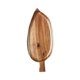 thumbnail image 1 of Bandeja De Madera Para Servir Con Forma De Hoja, Bandeja Decorativa Para Servir Pasteles, Ensaladas, Bodas, 1 of 5