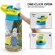 thumbnail image 4 of Max y Ruby Botella de Agua con Tapa Pop Top de Un Toque, Acero Inoxidable, a Prueba de Fugas, para Deportes, Botella Infantil azul 12 oz, 4 of 6
