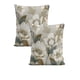 thumbnail image 1 of Pack De 2 Fundas De Cojin Floreadas 45x45 Beige 01, 1 of 4