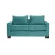 thumbnail image 1 of Sofa Velvet Livorno 2 Cuerpos Turquesa, 1 of 4