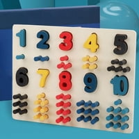 Jugueteria Estelar - Tablero Numérico De Madera