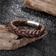 thumbnail image 3 of Pulsera de Caballero de Cuero Brown Elegante y Juvenil Ill, 3 of 3