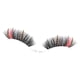 thumbnail image 4 of Pestañas Postizas Gorgeous D Curl Strip Pestañas De Visón 3D Para Escenario Cosplay Party Light Pink 24mm, 4 of 5