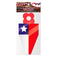 Big Party - Pack X 4 Guirnalda Diciochera Trebol Con Banderas 2 Metros –