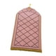 thumbnail image 3 of Alfombra De Oración De Franela, Felpudo, Alfombrilla De Suelo Para Regalo De Ramadán Eid, Rosa, Grande, 3 of 5