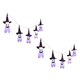thumbnail image 1 of Luces De Cadena De Sombrero De Hombro De 2xled Halloween Decoración De Halloween Luces De Cadena Operada Por La Batería, 1 of 5