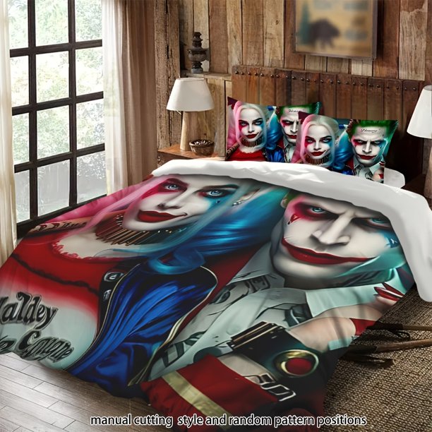 Bedding Warner Bros Character Costume Design Vibrant Colors Unique Theme Suitable for All Seasons Machine Washable Includes Pillowcases Suitable for Bedrooms G