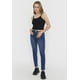 thumbnail image 1 of Jeans Mujer Push Up un Botón Azul Oscuro Corona, 1 of 5