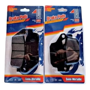 Genérico - Pastillas Freno Del + Tras Honda Cb500X / 500R / 500F (2Par)