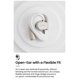 thumbnail image 2 of Auriculares de oído abierto Cleer Audio ARC II Bluetooth 5.3 3.5 h, 2 of 9