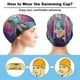 thumbnail image 3 of Princesa Rosalina Gorro de Natación de Licra, Gorro de Baño de Tela Cómoda, Gorro Elástico Antideslizante para Hombres, Mujeres y Niños, 3 of 6
