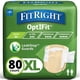 thumbnail image 1 of Pañales para adultos FitRight Extra+ Heavy Absorbency XL, 80 unidades, 1 of 5