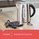 thumbnail image 4 of Hervidor BLACK+DECKER KE2000SD inalámbrico de acero inoxidable de 1,7 L, 4 of 8
