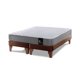 thumbnail image 2 of Cama Europea Zen Best Tela Velvet Chocolate 2 Plaza, 2 of 3