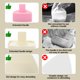 thumbnail image 4 of Kit de 3 Moldes Triangulares para Onigiri y Sushi YONGJUNG, 4 of 7