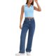 thumbnail image 2 of INSPIRE CHIC Verano Sin Mangas Tops Cortos para Mujer Camisas de Polo de Golf con Cuello en V Deportivo para Entrenamiento XL Azul, 2 of 5