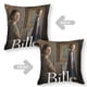 thumbnail image 2 of Bille Fundas de almohada de terciopelo con tema, regalos de funda de almohada, decoración para el hogar, cojín de lanzar, regalo de cumpleaños para fans y parejas.61*61cm., 2 of 6