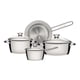 thumbnail image 1 of Batería de Cocina 4 Piezas en Acero 18/10 Tramontina Allegra, 1 of 6