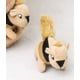 thumbnail image 4 of Juguetes de repuesto para perros Outward Hound Squeakin' Squirrels, paquete de 3, 4 of 5