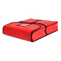 Bothyi - Bolsa De Entrega De Pizza Aislada, Caja De Pizza Con Cierre De Solapa Resistente Para Llevar Comida, 51X51X12Cm, Sin Agujero
