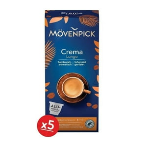 Movenpick - 50 Cápsulas Café Crema Lungo Nespresso