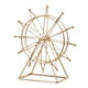 thumbnail image 4 of Escultura Giratoria Decorativa Modelo Rueda De Mesa Para Estantería Recuerdo Dorado, 4 of 5