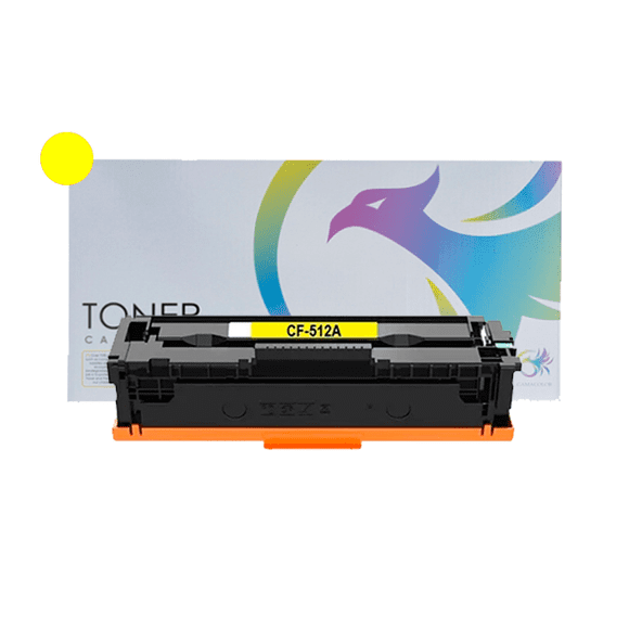 Tóner Alternativo Gamacolor CF512A (204A) Yellow