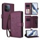thumbnail image 1 of Funda Cartera Mariposa para [Xiaomi Redmi 15C 4G/5G] con Soporte y Cremallera Violeta, 1 of 6