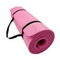 Ioensy - Esterilla De Yoga Para Ejercicio, Esterilla De Ejercicio Antidesgarro Para Entrenamiento, Entrenamiento En Interiores, 183 Cm X 61 Cm X 1,5 Cm