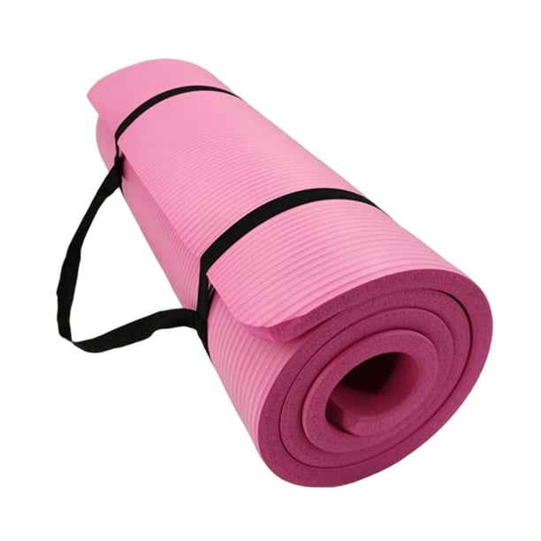 Esterilla De Yoga Para Ejercicio, Esterilla De Ejercicio Antidesgarro Para Entrenamiento, Entrenamiento En Interiores, 183 Cm X 61 Cm X 1,5 Cm