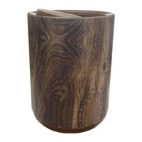 Magideal - Residuos Contenedor De Basura De Basura Cesta De Papel Doméstico Redonda Reutilizable Bin De Basura Doméstica Removible Para El Baño Para El Baño De L 200 Mm X 254 Mm