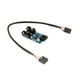 thumbnail image 3 of Adaptador De Puerto De Cable USB De Interfaz De Encabezado USB De 9 Pines Para Placa Base De Computadora 1 A 2 Cables, 3 of 5