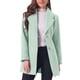 thumbnail image 1 of INSPIRE CHIC Abrigo Elegante para Mujer con Cuello de Chal Entallado, Abrigo Largo de Invierno de Pecho Simple XL Verde, 1 of 8